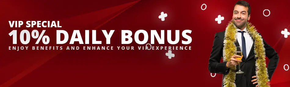 VIP 10% bonus